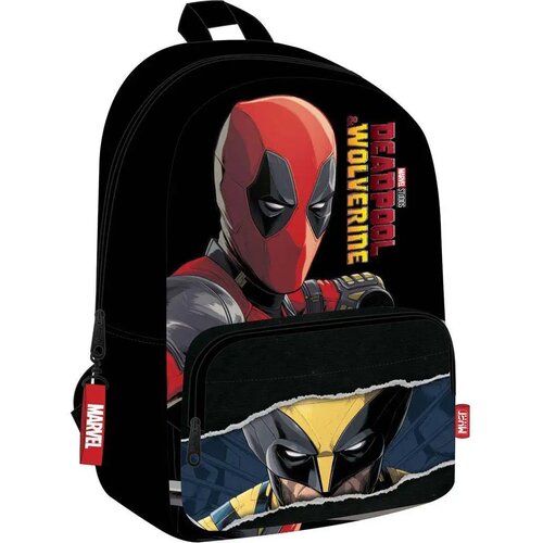 Luna must team marvel deadpool i wolverine zaobljeni ruksak 29x17x41 cm Cene