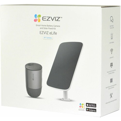 Ezviz IP kamera 4.0MP brezžična BC1C + solarni panel CS-BC1C/SP 303103167 / CS-BC1C/SP(4K) Cene