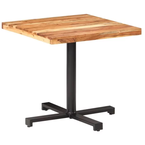  Bistro mizica kvadratna 80x80x75 cm trakacijev les