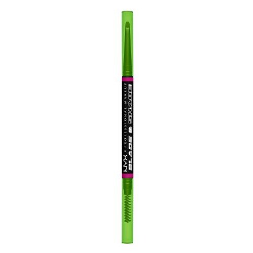 NYX Professional Makeup Blade & Shade Dual Edge Brow Pencil olovka za obrve 0.06 g nijansa 12 Black Cijene