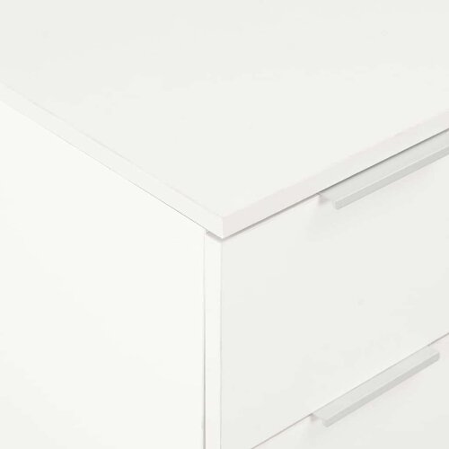 VidaXL Komoda visoki sjaj bijela 60 x 35 x 80 cm od iverice Slike