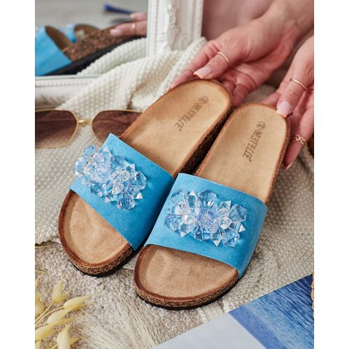 Resti Royalfashion Women's Villo rhinestone flip-flops Cene