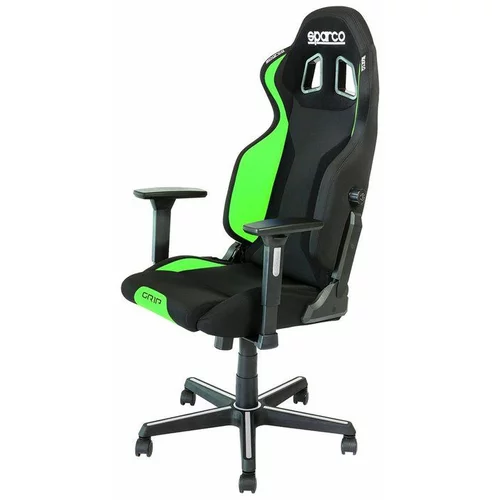 Sparco Grip Gaming Stol črno - Zelene Barve