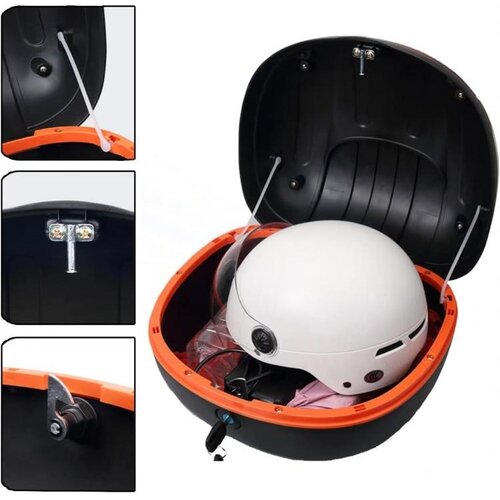 Winner Bike PRTLJAZNIK ZA SKUTER 31L NEW SILVER Slike