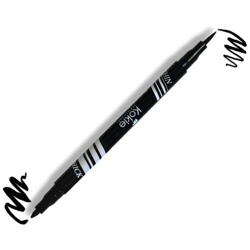 Kokie Cosmetics Dynamic Duo Tečni ajlajner, 2 četkice Cene