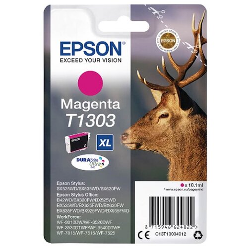Epson C13T13034012 črnilo Magenta Durabrite Ultra BX525,625 SIZE XL, (675115) Slike