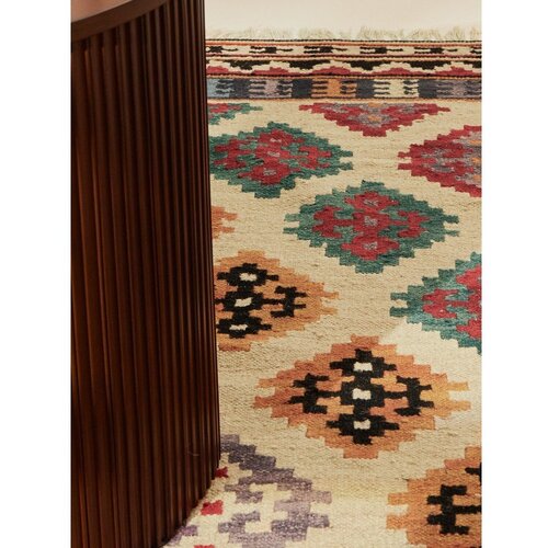 Hanse Home Rdeča obojestranska ročno tkana volnena preproga 160x230 cm Kamal Kian &amp;ndash; Nouristan Slike