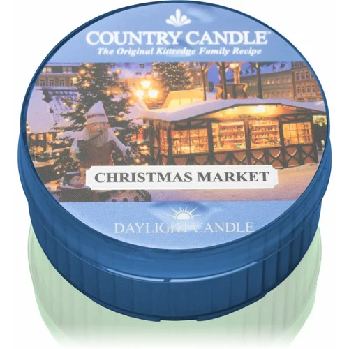 Country Candle Christmas Market čajna sveča 42 g