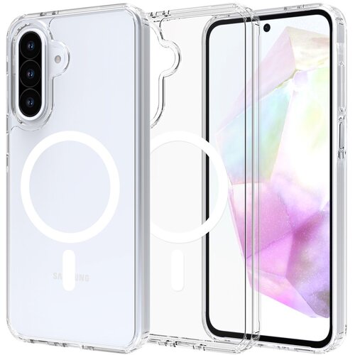 Torbica Magsafe za Samsung A266B Galaxy A26 transparent Slike