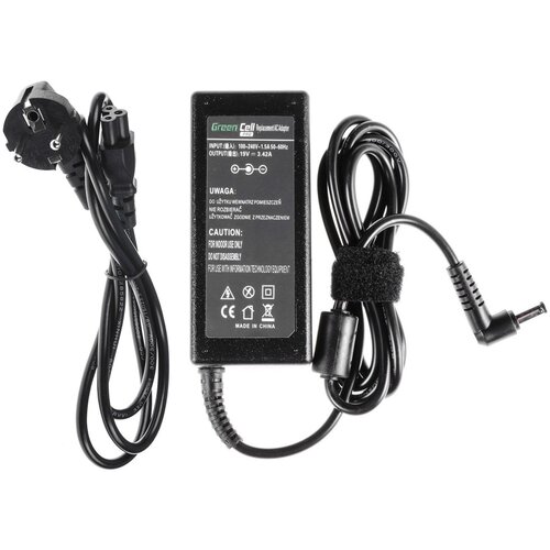 Green cell Polnilec za prenosnike Asus / Medion / Toshiba / HP Compaq / Lenovo, 65W / 19V / 3,42A / 5,5mm x 2,5mm Cene