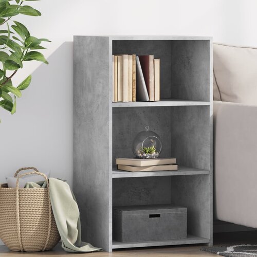  Komoda siva boja betona 50x41x93 cm od konstruiranog drva Slike