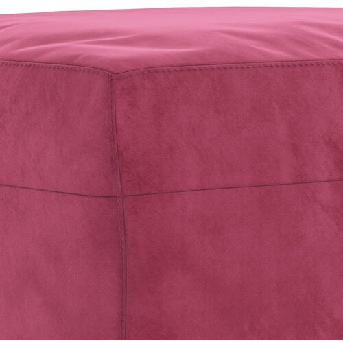  3-dijelni set sofa s jastucima crvena boja vina bar&amp;scaron;unasti Slike