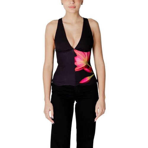 Desigual Topi & Bluze BLUS_FOBOS 25SWBW09 Črna Cene