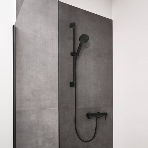 Hansgrohe 76620670 Finoris stenska armatura za tu&amp;scaron; črna Slike