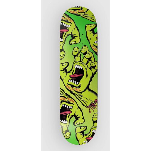 Santa Cruz Crowded Hand 8.5" Skateboard deska yellow Cene