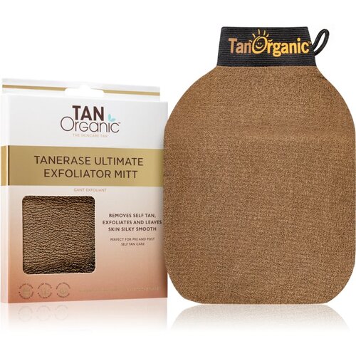 TanOrganic The Skincare Tan rukavice za piling 1 kom Slike