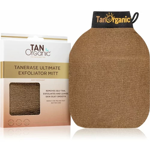 TanOrganic The Skincare Tan rukavice za piling 1 kom