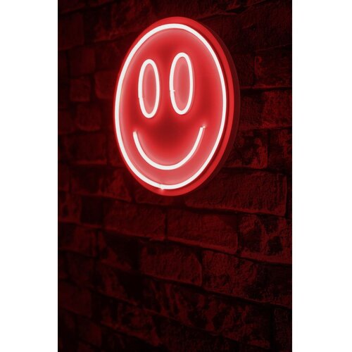Wallity Zidna LED dekoracija Smiley, IP67, 375 cm, 12V, 470 lm, Crvena Slike