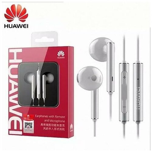 Huawei Original slu&amp;Scaron;alke am116 s 3,5 vtičem z gumbom za nastavitev glasnosti - bele - eu blister Slike