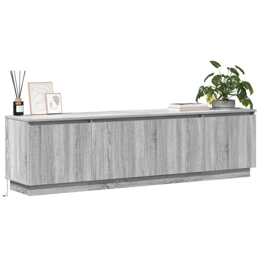  ormar s LED plavi Sonoma 180x38x49 cm konstruirano drvo Slike