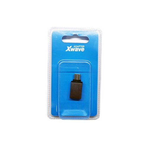 X Wave adapter OTG sa USB TIP C (mu&amp;scaron;ki) na USB3.0 (ženski ) za priključ?ivanje USB Flesh-a na mobilni tel. ( Adapter OTG TIP- C na USB 3.0 ) Slike