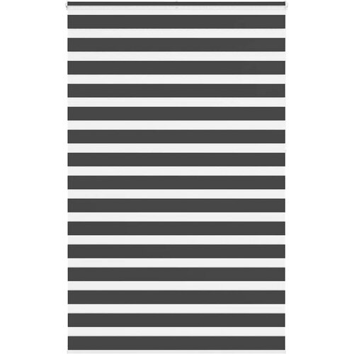 Zebra zavjesa Crna 145x230 cm &Scaron;irina tkanine 140,9 cm Poliester Cene