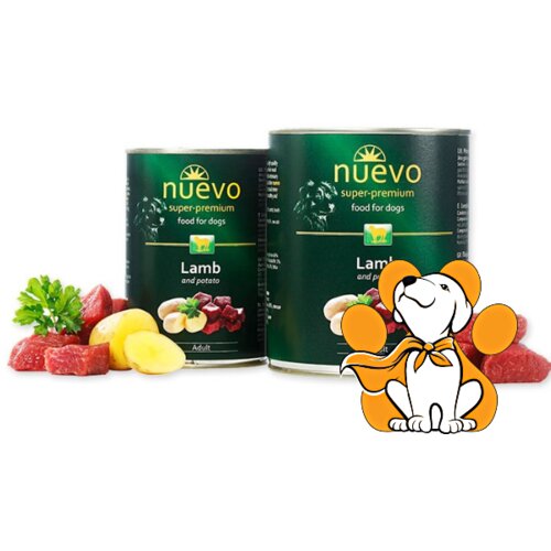 Nuevo grain Free Lamb 400g, Konzerva Za Pse Sa Jagnjetinom i Krompirom Cene