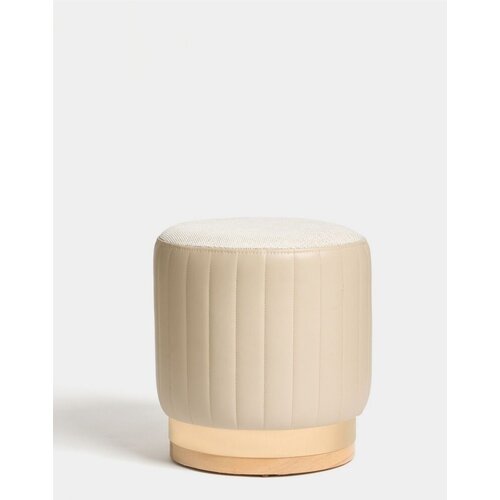 Atelier Del Sofa tabure nordica, krem Cene