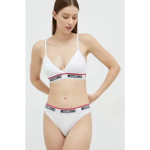 Moschino Underwear Grudnjak boja: bijela, jednobojni model