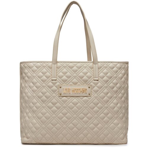 Love Moschino QUILTED BAG JC4166 Bež Slike