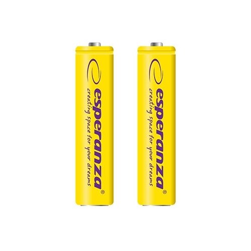 Esperanza Punjive baterije RECHARGEABLE Ni-MH AAA 1000MAH 2kom. yellow, EZA101Y Slike