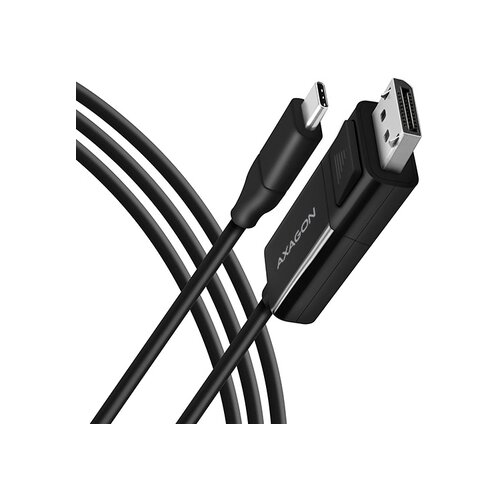 Axagon RVC-DPC USB-C, DisplayPort kabel 1,8m crna Slike