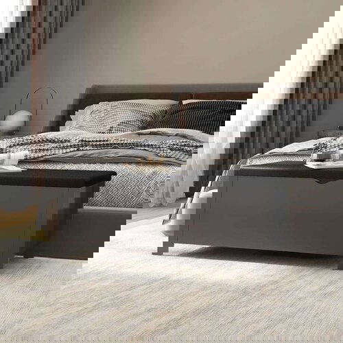 vidaXL kutija za pohranu s jastukom siva 105 x 40 x 45 cm od iverice Cijene