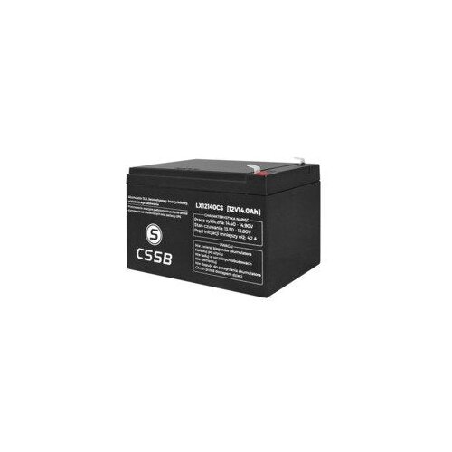  CSSB LX12140CS AGM akumulator 12 V, 14 Ah, bez održavanja Slike