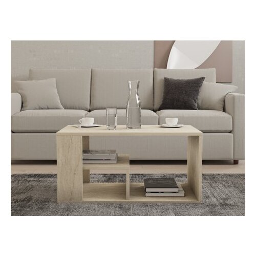 Hanah home Club sto Eros 80x50x40cm bež Slike
