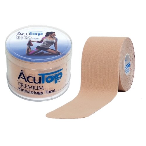 ACUTOP Premium kinesiological tape, beige, 5 cm x 5 m Cene