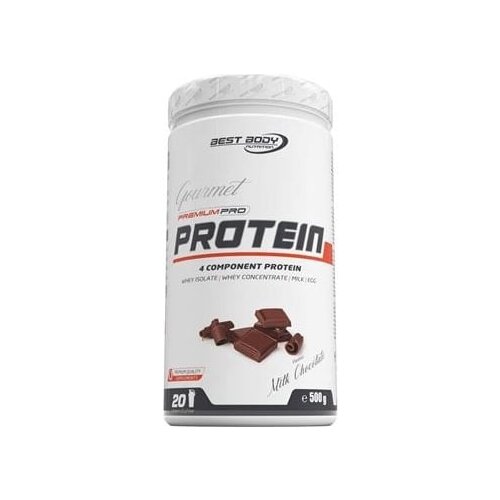 Best Body Nutrition gourmet premium pro protein 500 g - milk chocolate Slike