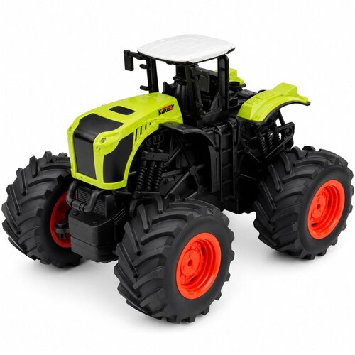 High Agricultural Tractor with Tipper Trailer, Remote Controlled, RC 1:16 Slike