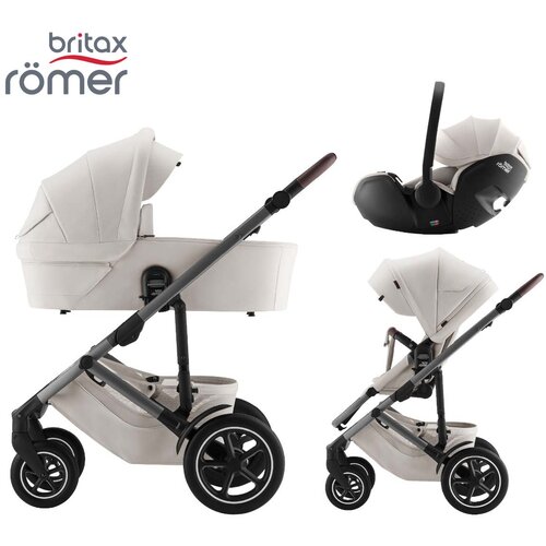 Britax Romer dječja kolica 3u1 smile&trade; 5z lux soft taupe + baby-safe&trade; pro lux soft taupe Cijene