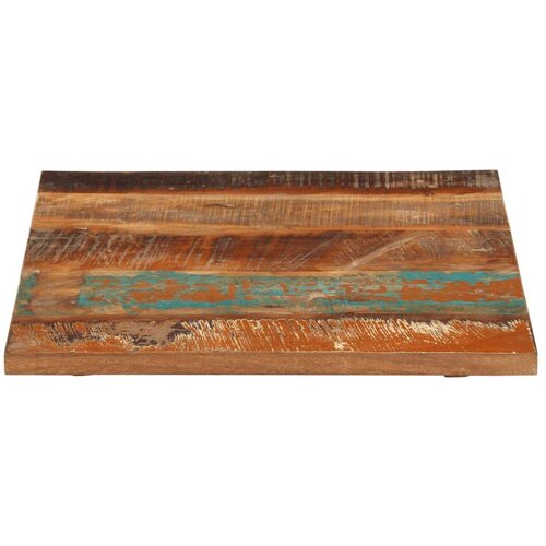 Četvrtasta stolna ploča 60x60 cm 25 - 27 mm od obnovljenog drva Slike