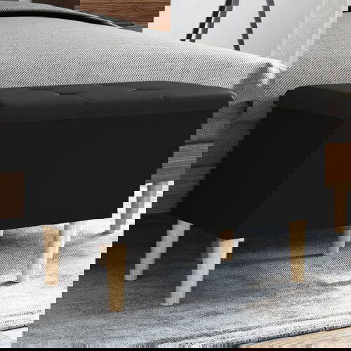 vidaXL Klop za shranjevanje črna 62x42x46 cm inženirski les Cene