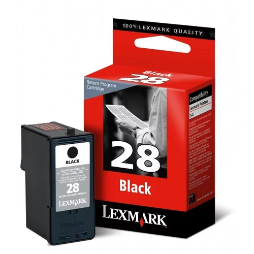  Kartuša Lexmark 28 (18C1428E) črna/black - original