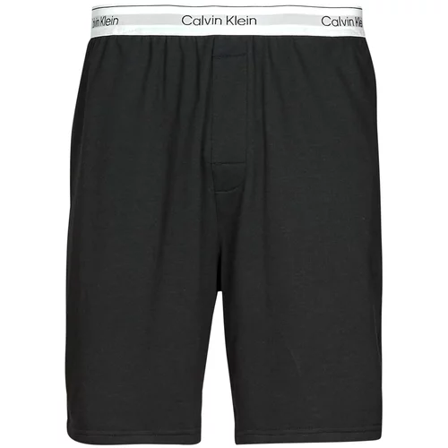 Calvin Klein Jeans Kratke hlače & Bermuda SLEEP SHORT Črna