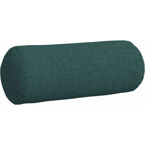 VidaXL valjkasti jastučići 2 pcs tamnozelena &amp;Oslash; 15 x 40 cm tkanina Slike