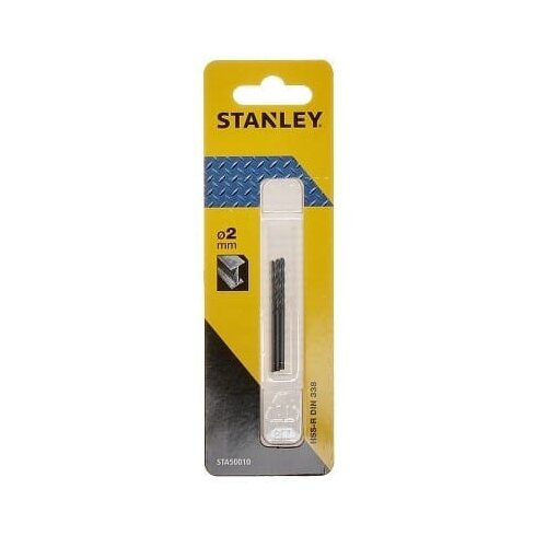 Stanley Svrdlo za metal HSS-R DIN338 2x49mm 3 para. Slike