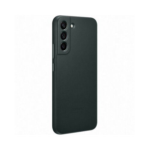 Samsung Usnjena hrbtna stran Galaxy S22 Plusz, zelena Cene