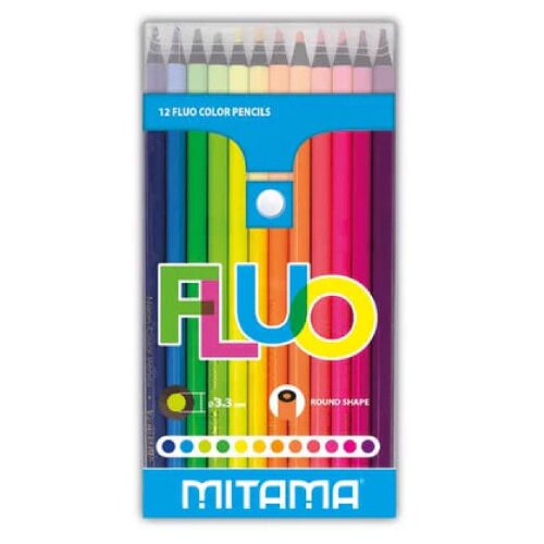MITAMA Bojice drvene Fluo 12/1 62826 Slike