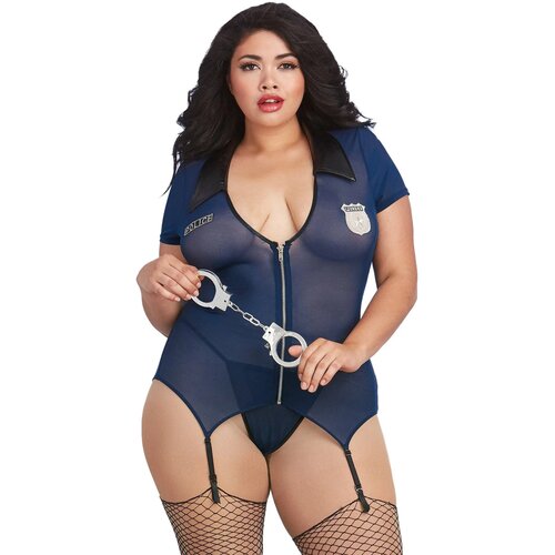 Dreamgirls Plus Size - kostim policajke (plavi) Cijene