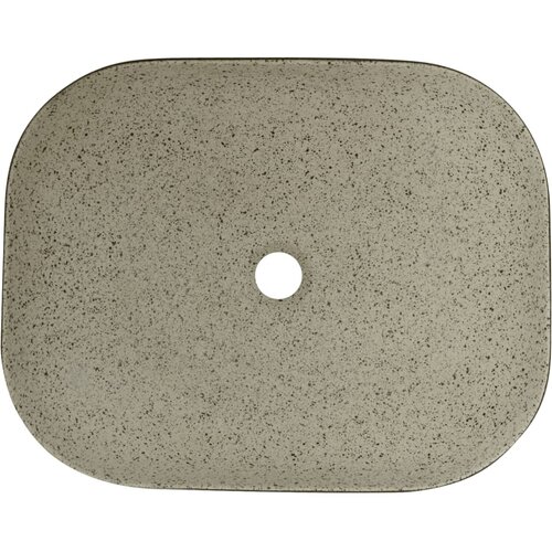  umivaonik sivo-crni 48 x 37,5 x 13,5 cm keramički Slike