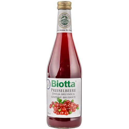 Biotta organski sok brusnica 500ml Slike